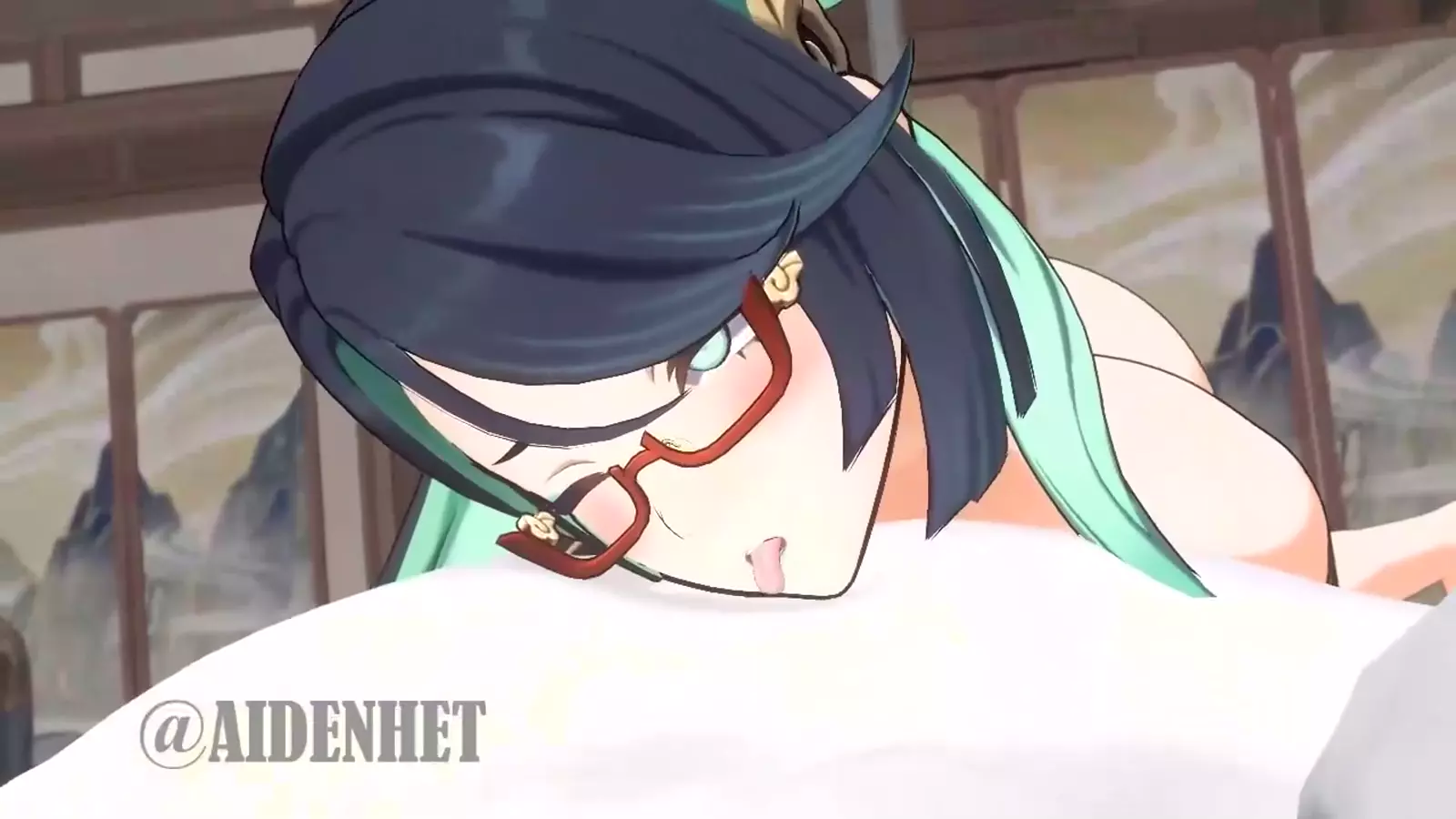 A animation Hentai depicting and clan br half sister with swords